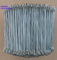 Stainless steel metal wire sack ties 100mm ( 4